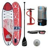 JBAY.Zone SUP Aufblasbares Stand Up Paddel Modell AMURA H3 9'9'' cm 297x81x10 Beginner's Board Komplett mit allem Zubehör Pumpe Paddel Rucksack Leash ActionCam Mounts