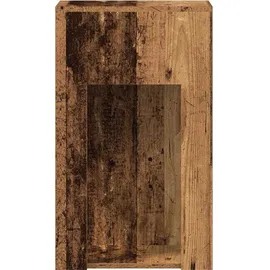 vidaXL Schreibtisch Altholz-Optik Braun