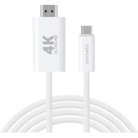 4smarts USB-C auf HDMI Kabel 2m, weiß