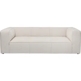 Kare Couch Stoff 3-Sitzer Beige