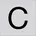 Buchstabe C 99220 003 C