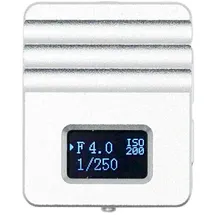 KEKS KM-QT OLED dig.Belichtungsmesser OLED-Display auf Oberseite silber