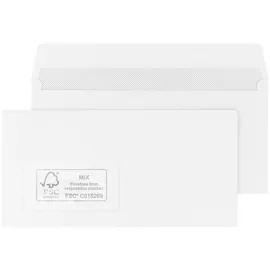 MAILmedia Briefumschlag 30005492, Briefhülle á DL, weiß VE=500 Stück