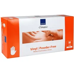 Vinyl Handschuhe Puderfrei medium 100 St