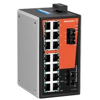 Weidmüller IE-SW-VL16-14TX-2SC Industrial Ethernet Switch