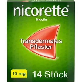 Nicorette TX 15 mg Pflaster 14 St.