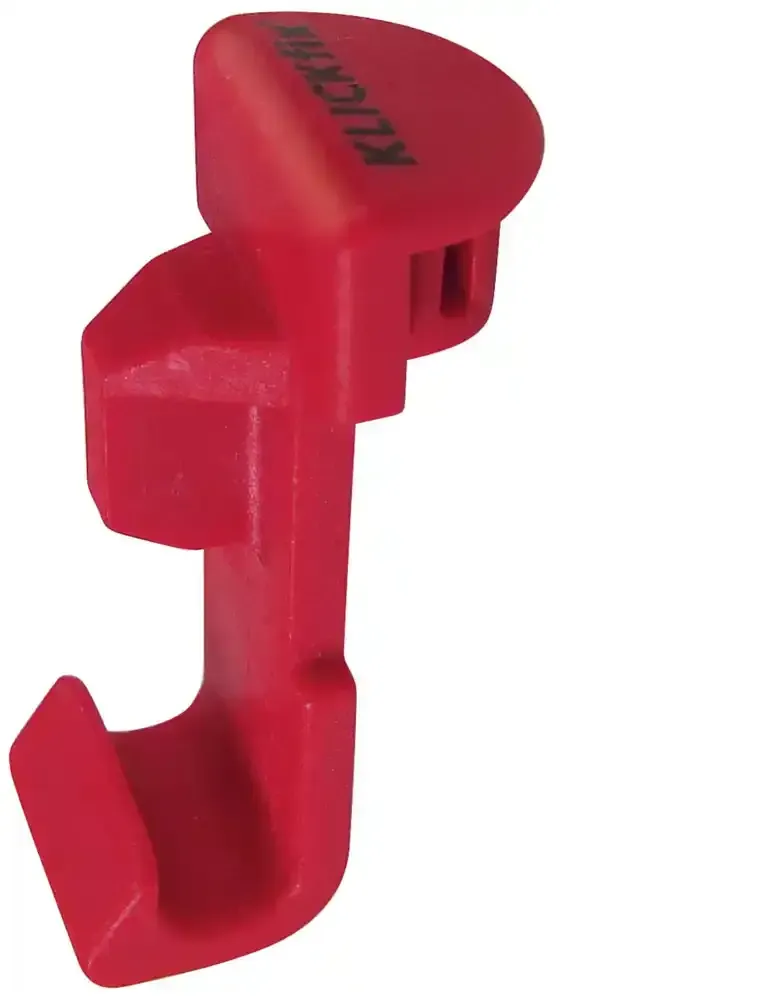 KLICKfix Lenker Adapter Taste / 5 Stück im Beutel  rot