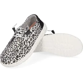 HEYDUDE Wendy Leopard Damen Schwarz 40