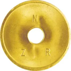 NZR Standardwertmarke D= 26mm Stärke 1, 6mm WM messing, 2020
