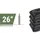 Prophete Schlauch 26 x 1,75-2,125 Dunlopventil