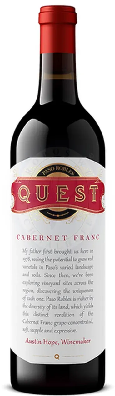 Quest Cabernet Franc 2023 Austin Hope 0,75l