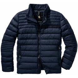Mey & Edlich Herren Steppjacken Regular Fit Blau einfarbig - 58