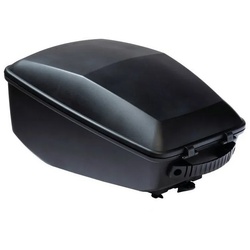 racktime Fahrradkorb System Box „Tour“, 13,3 Liter, 22 x 27 x 38 cm, mit Snapit-Adapter schwarz