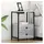 vidaXL Nachtschrank 2 pcs 40 x 31 x 60 cm Grau