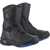 Alpinestars RT-8 Gore-Tex Motorradstiefel, schwarz-blau, Größe 45