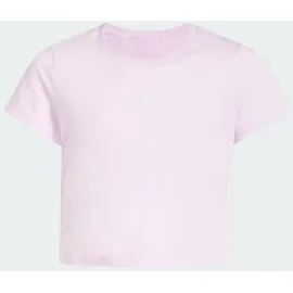 adidas Essentials T-Shirt - Ice Lavender / White - 116