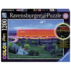 RAVENSBURGER Allianz Arene color Starline Puzzle Mehrfarbig