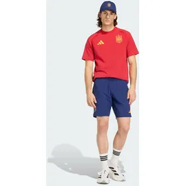 adidas Spanien Tiro Travel Short Blau S