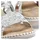 Rieker Damen Pantolette mit T-Riemen und Blumenmuster Weite H 66292, Größe:41 EU, Farbe:Mehrfarbig - Grau - 41