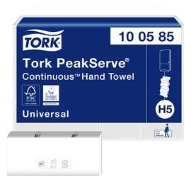 TORK PeakServe® Papierhandtücher Weiß