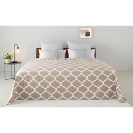 OTTO home Alba Tagesdecke 140 x 210 cm Beige