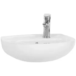 Creavit Keramik Waschbecken Handwaschbecken 45x30 cm Weiß