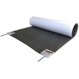 Howatech Elektrische Fußbodenheizung Folienheizung für Renovierung Laminat Parkett Vinyl 80 W/m2, Folienlänge 5,5 m / Fläche 2,75 m2