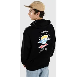 Rip Curl Search Icon Hoodie black Gr. S