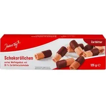 JedenTag Waffeln Schoko-Röllchen 125 g