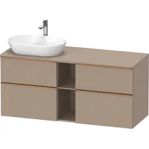Duravit D-Neo Konsolenwaschtischunterbau wandhängend Leinen Matt 1400x550x664 mm - DE4970L04750000 DE4970L04750000