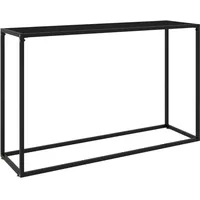 vidaXL Konsolentisch 120x35x75 cm schwarz
