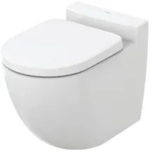 TOTO NC WC, Back-to-Wall, bodenstehend, Tiefspüler, Abgang waagerecht, 380x630x483mm, CW763Y
