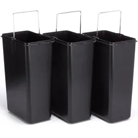 MSV Mülltrennsystem 24 l Schwarz