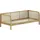 Home Affaire Bett Olive 90 x 200 cm Eiche natur beige