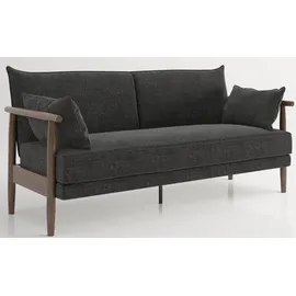 Playboy Schlafsofa 3-Sitzer Grau