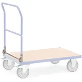 fetra® Klappbare Schiebebügel für fetra® Schiebebügelwagen, einseitig, Breite 600 mm