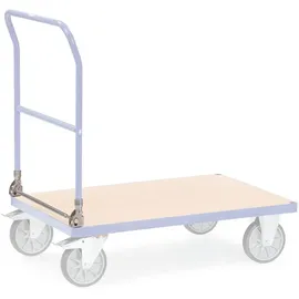 fetra® Klappbare Schiebebügel für fetra® Schiebebügelwagen, einseitig, Breite 600 mm