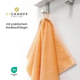 Dyckhoff Pure Natural Uni Kinderhandtuch 50 x 100 cm orange