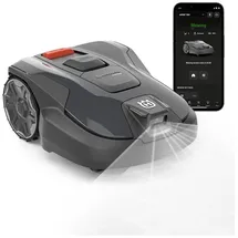 Husqvarna Automower® Aspire R6v – Mähroboter ohne Begrenzungskabel, Ai Vision Objekterkennung, GPS-Navigation, Wlan-app-steuerung, systematische Mähmuster, virtuelle Zonen, bis 600 m2