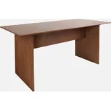 sweeek Rechteckiger Esstisch 80 x 75 x 80 cm schwarz