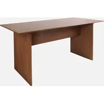 sweeek Rechteckiger Esstisch 80 x 75 x 80 cm schwarz