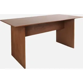 sweeek Rechteckiger Esstisch 80 x 75 x 80 cm schwarz