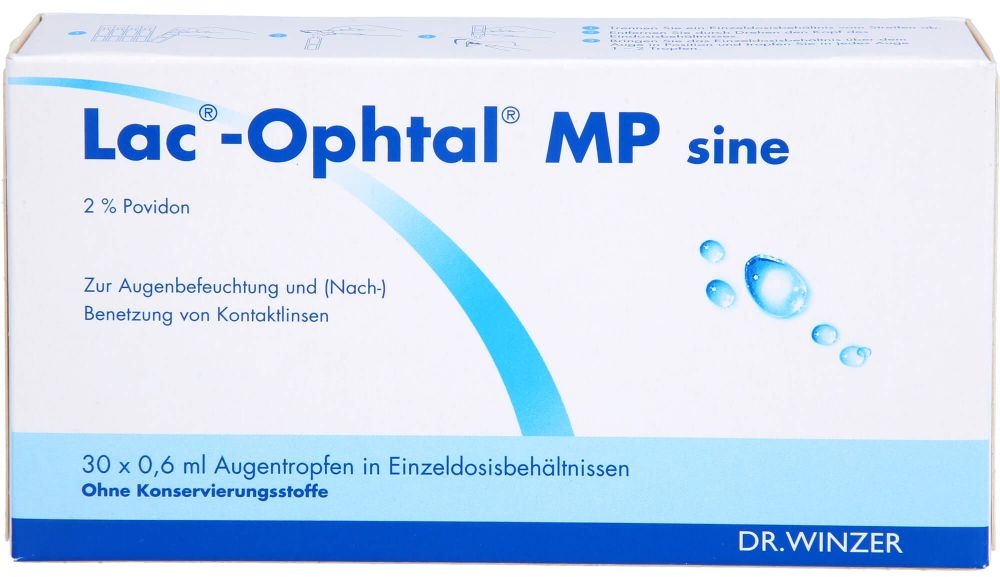 Lac Ophtal MP sine Augentropfen Trockene & gereizte Augen 018 l