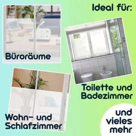 casativo Casativo, Fensterfolie, 4er-Set Milchglasfolie (45 x 200 cm)