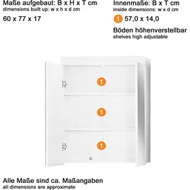 trendteam Amanda 60 cm asteiche