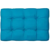 vidaXL Palettenkissen 120 x 80 x 10 cm blau 1 St.