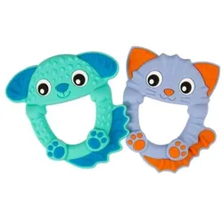 playgro Beissringe Katze und Hund
