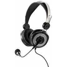 Vivanco Retro Stereo Headset Over Ear Schwarz