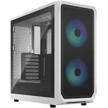 Fractal Design Focus 2 RGB White Gaming Gehäuse Seintenfenster FD-C-FOC2A-04