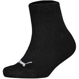 Puma PLAIN QUARTER 9P Socken 9er Pack Schwarz 39-42